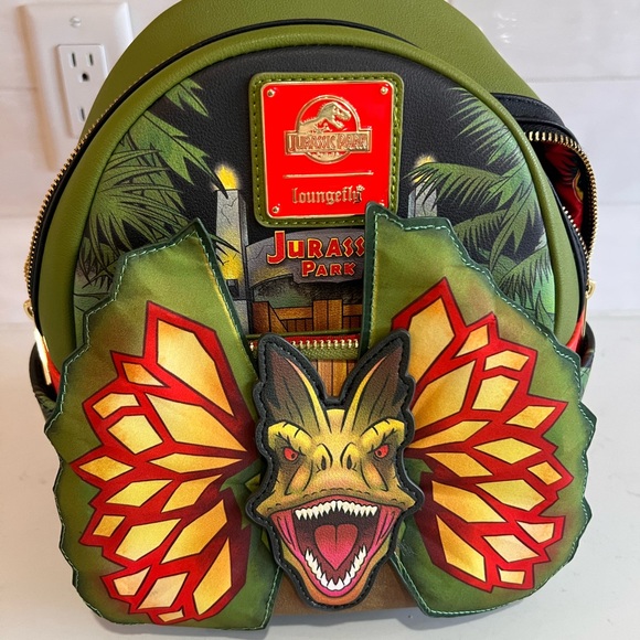Loungefly Handbags - Loungefly Jurassic Park 30th anniversary backpack